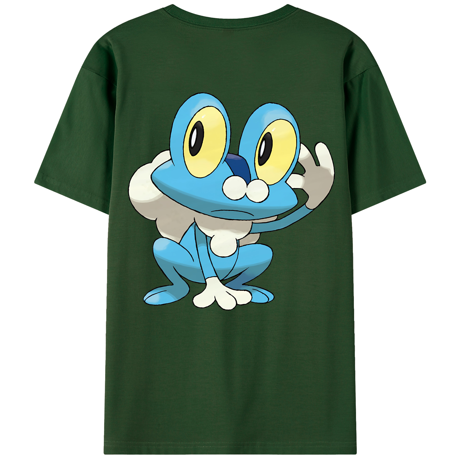 （画像用） ポケットモンスター Pokémon 綿100％半袖Tシャツ（背面プリント）